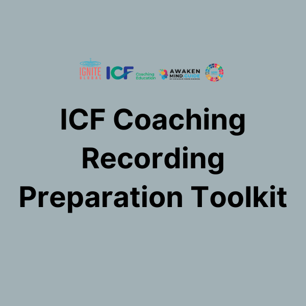 ICF Coaching Recording Preparation Toolkit